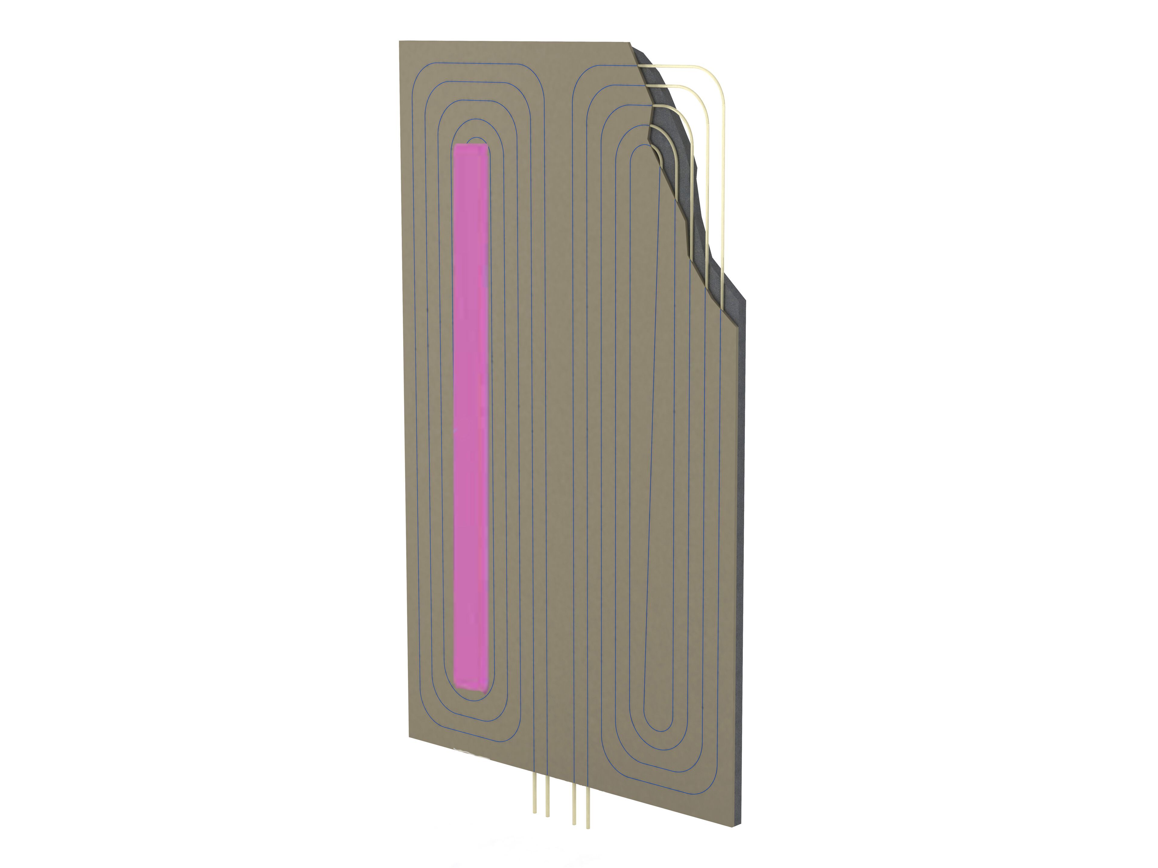 Система отопления и охлаждения на стене или потолке Cappellotto панели для настенных и потолочных систем ARCH-00072804 - Вид №1