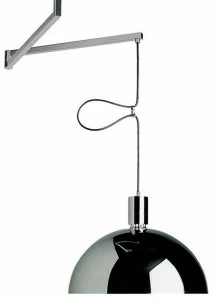 NEMO Регулируемый подвесной светильник из хромированного металла