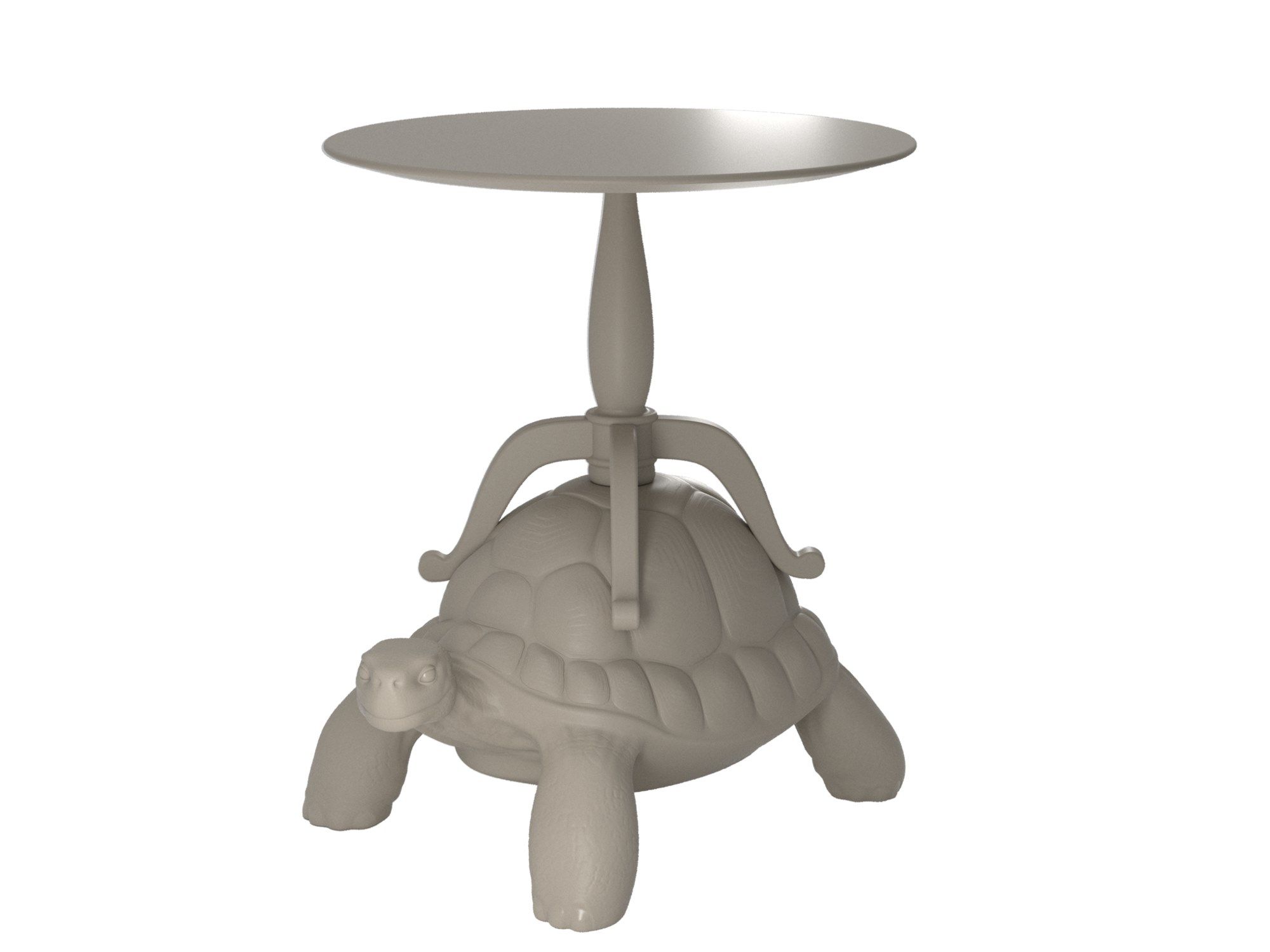 Журнальный столик из дерева и полиэтилена Qeeboo Turtle Carry ARCH-00103358 - Вид №2