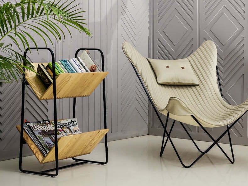 Деревянная стойка для журналов Alankaram LEKTURA ARCH-00076657 - Вид №5