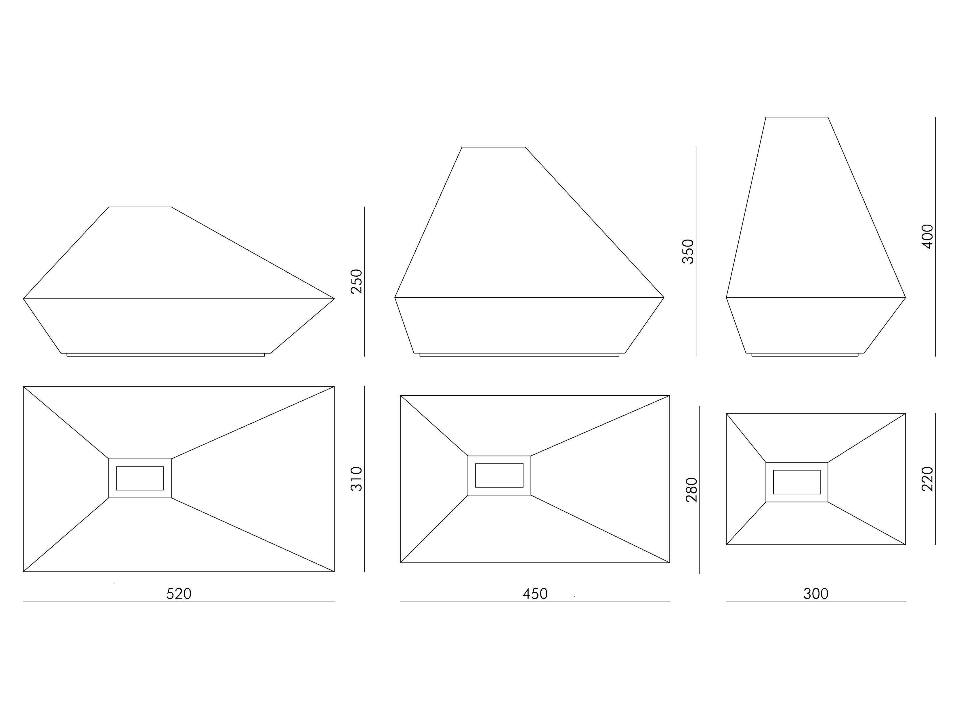 Ваза из камня Лечче PIMAR DISSIMMETRIA ARCH-00131928 - Вид №4