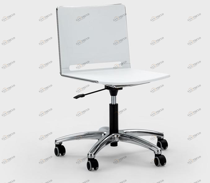 Viganò Поворотный офисный стул из пластика с 5 спицами Daisy sun-id-1456670