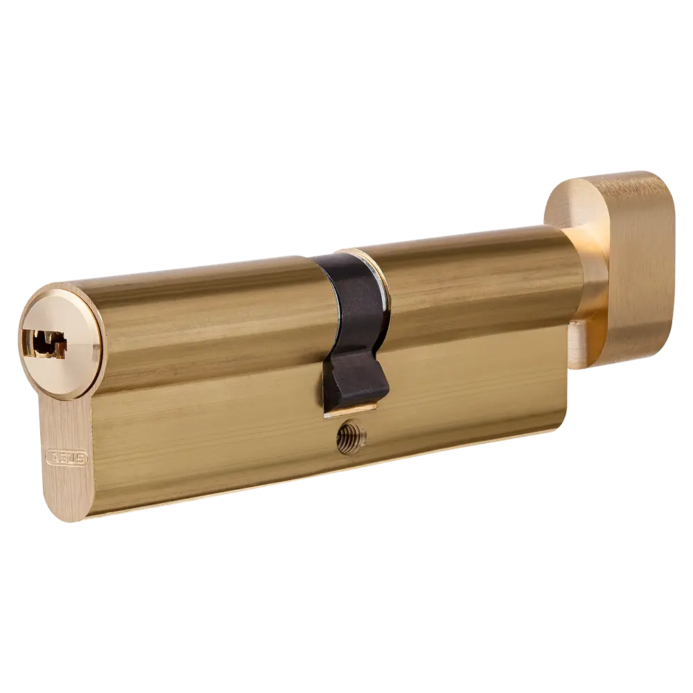 Цилиндр Abus 45х45 мм, ключ/вертушка, цвет золото 82389986 STLM-2159048 D6
