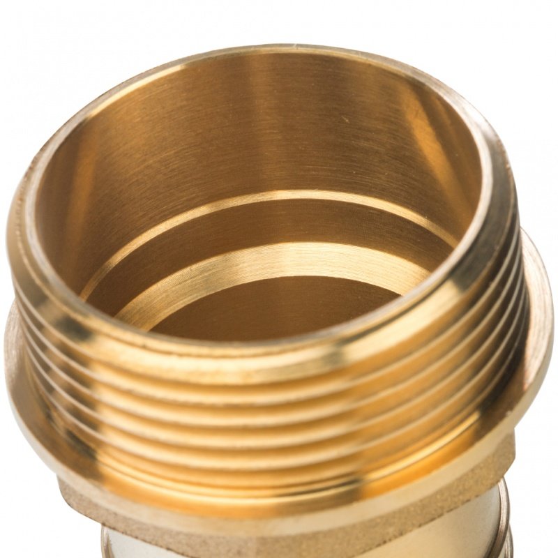 Штуцер НР 1 1/2"х45 латунь STOUT SFT0035011245 - Вид №2