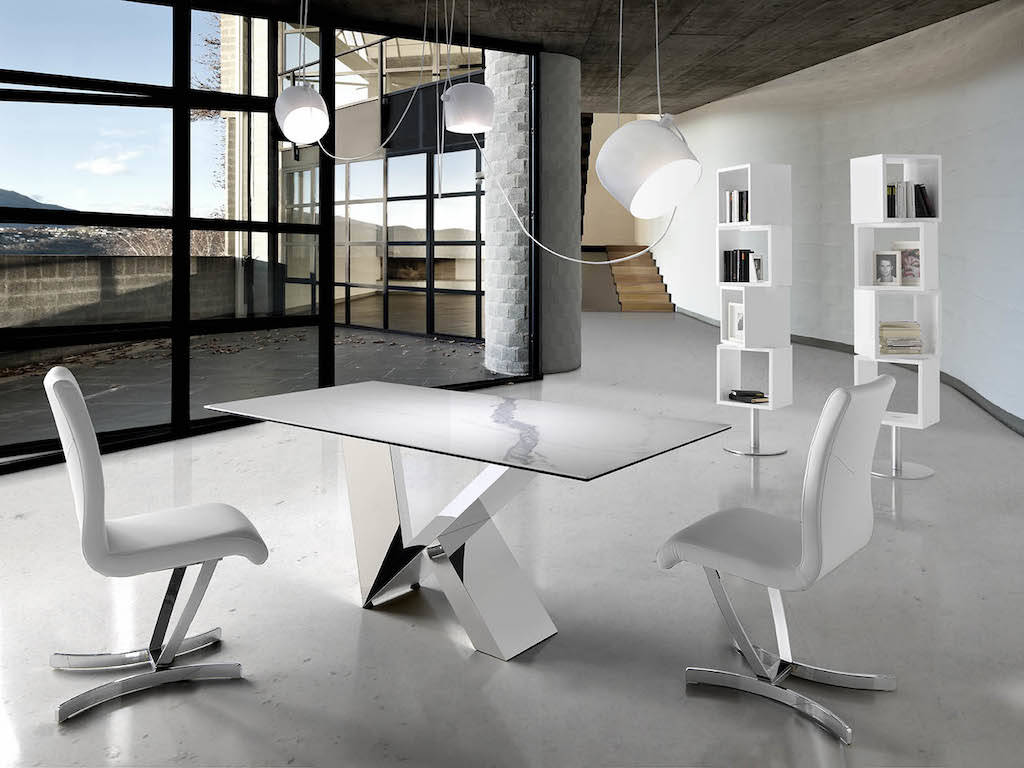 102036 Стол обеденный CT998 мраморный 220x95 Angel Cerda  - Вид №1