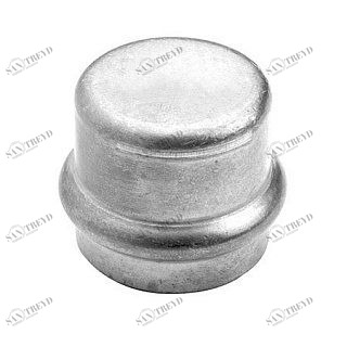 Заглушка пресс 35 нержавеющая сталь IBP PS53010350000