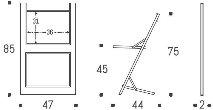 AMBIVALENZ Складной стул из фанеры Fläpps folding chair Fl010022 - Вид №1