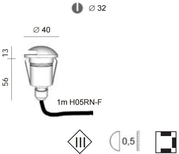 BEL-LIGHTING Светодиодный ступень из нержавеющей стали Zona 8084v  - Вид №3