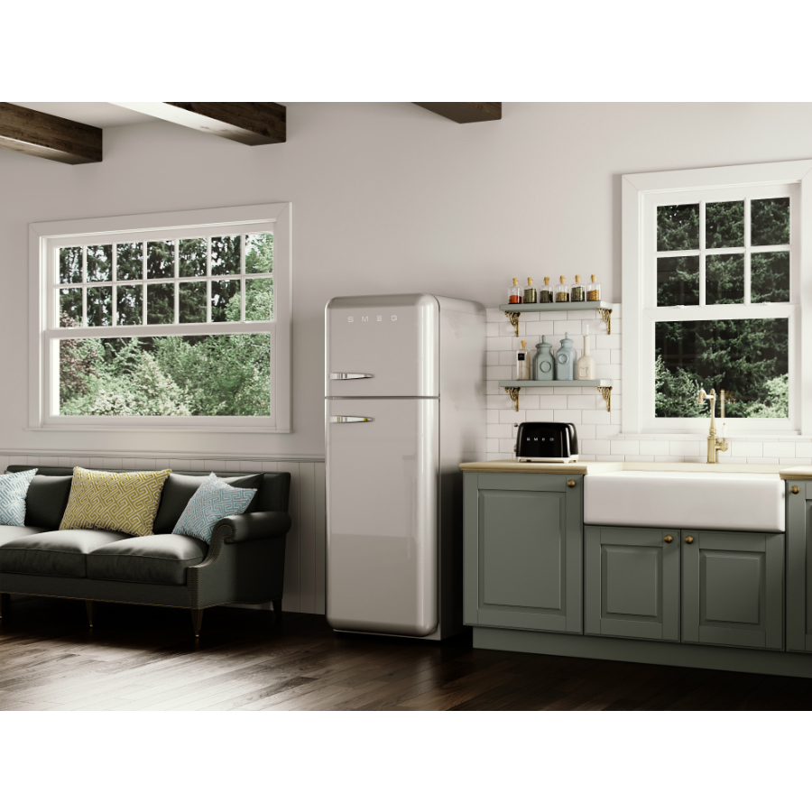 Тостер Smeg на 2 ломтика, розовый TSF01PKEU - Вид №3