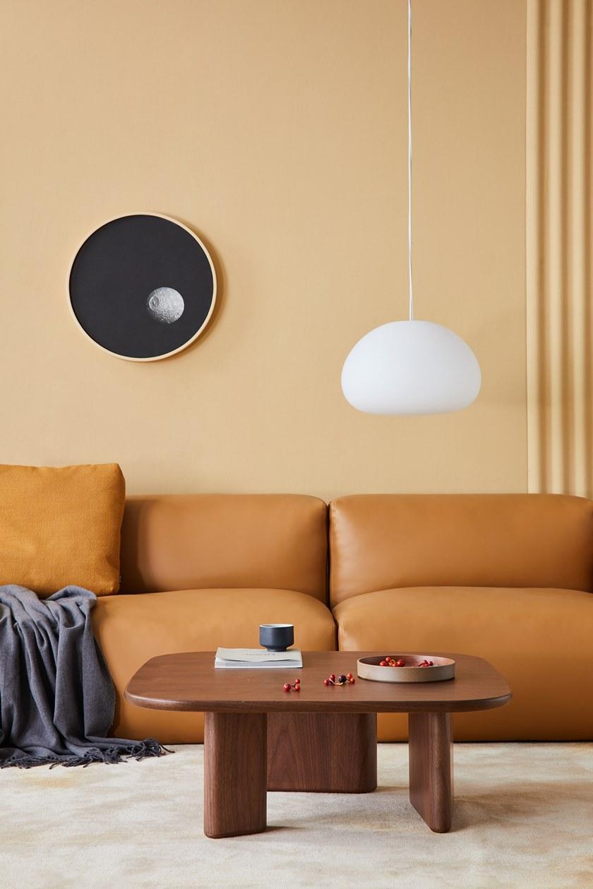 Grado Design Низкий квадратный журнальный столик из мдф  Peb-tb-ct-sq  - Вид №7