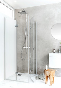 1450622 Душ Угловой Igloo Pro Vik 70X90 Прозрачное Стекло Hafa Прозрачный