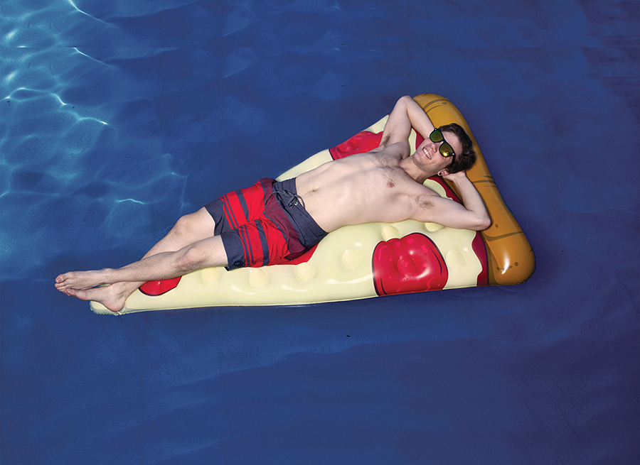 BMPF-0007 Матрас надувной , pizza slice BigMouth  - Вид №6