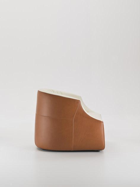 i 4 Mariani Мягкое кожаное кресло с подлокотниками Blob sun-id-1387200 - Вид №4