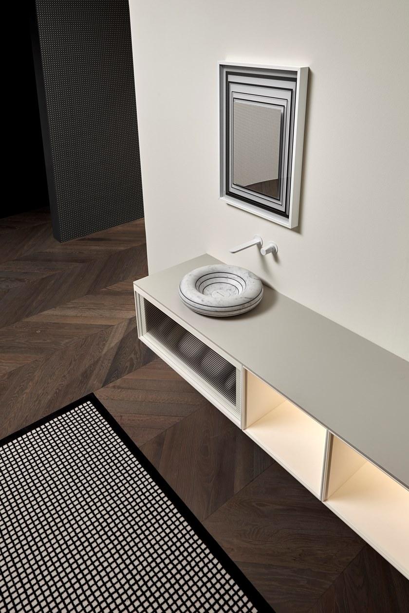 Antonio Lupi Design Двойная подвесная тумба под умывальник с ящиками Bemade Antoniolupi sun-id-1377815 - Вид №1