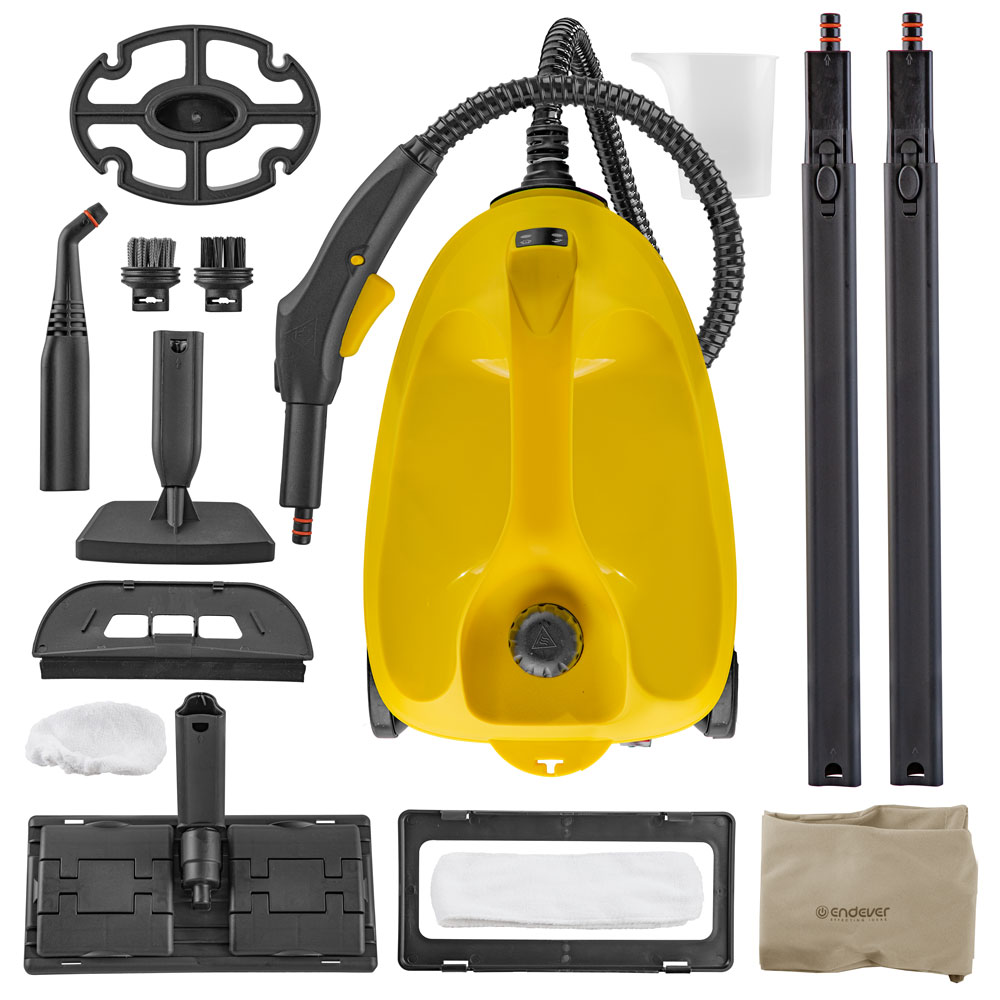 9060126 Пароочиститель Endever Odyssey Q-806 желтый STDN-0013297 - Вид №4