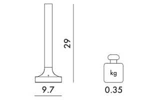 PMMA и ABS батарея приведенная в действие светодиодная настольная лампа Kartell GOODNIGHT ARCH-00074070 - Вид №42