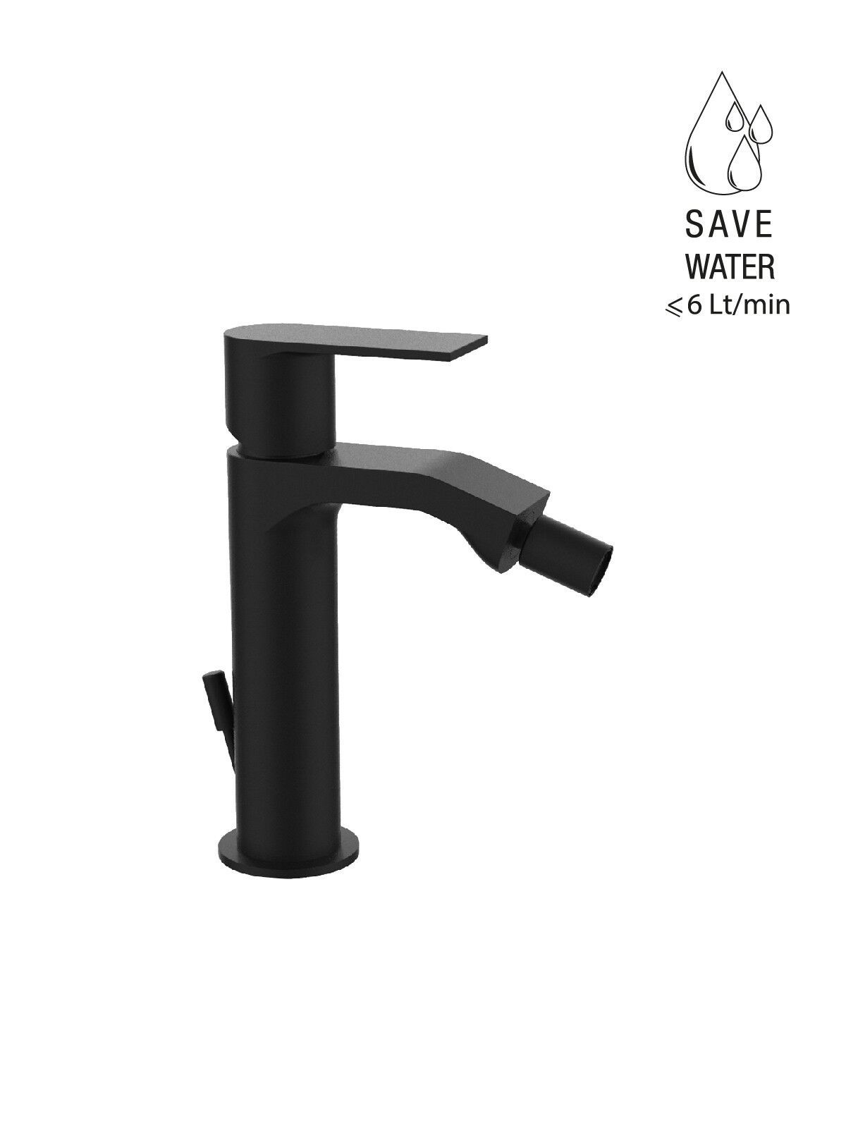 Однорычажный смеситель для биде с автоматическим сливом Rubinetterie Frattini Птолемей ARCH-00058563 - Вид №6