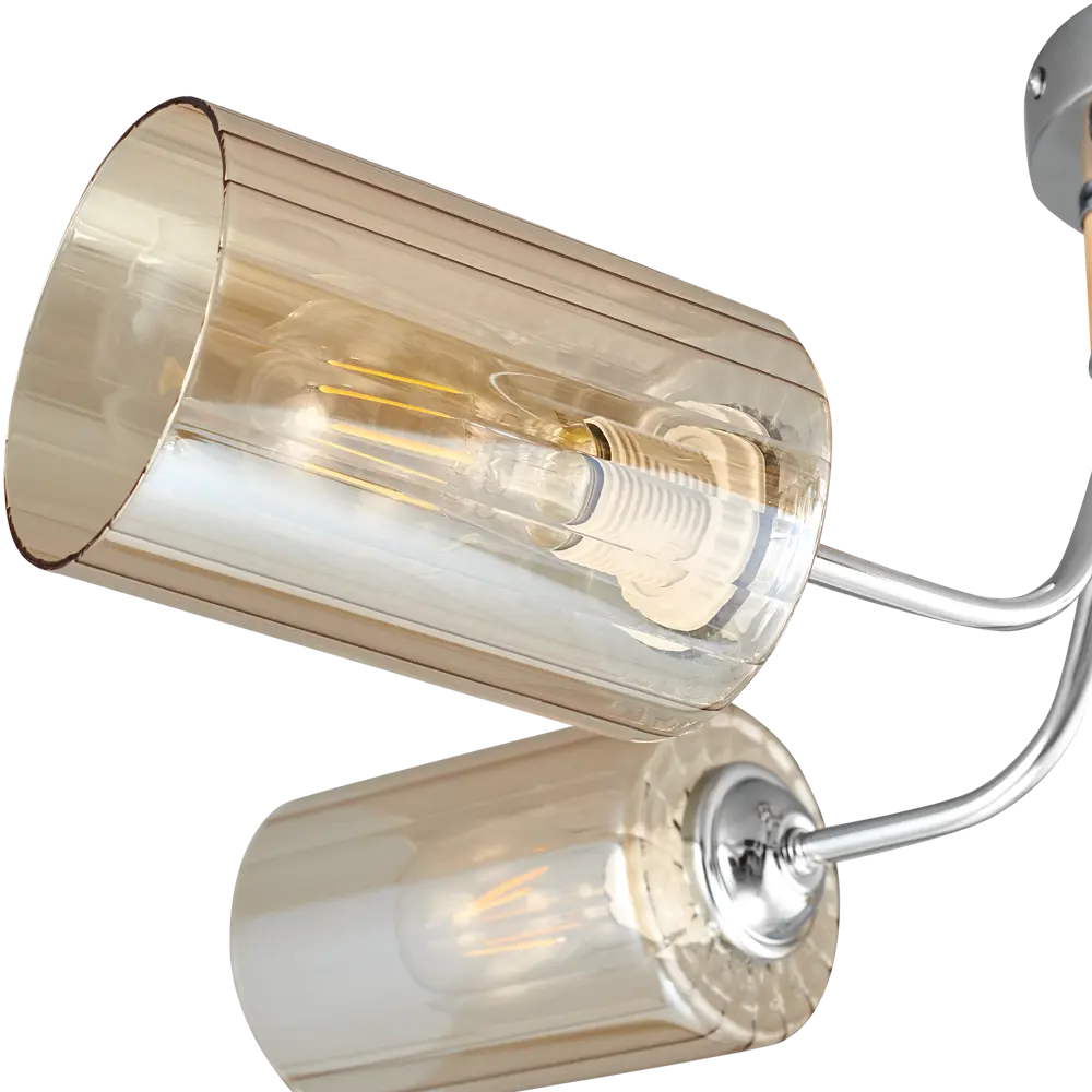 Люстра потолочная JLIGHT GETTI 5 лампы 24 м², цвет хром 84534226 STLM-2106125  - Вид №5