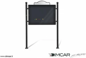 DIMCAR Доска объявлений из оцинкованной стали Elite