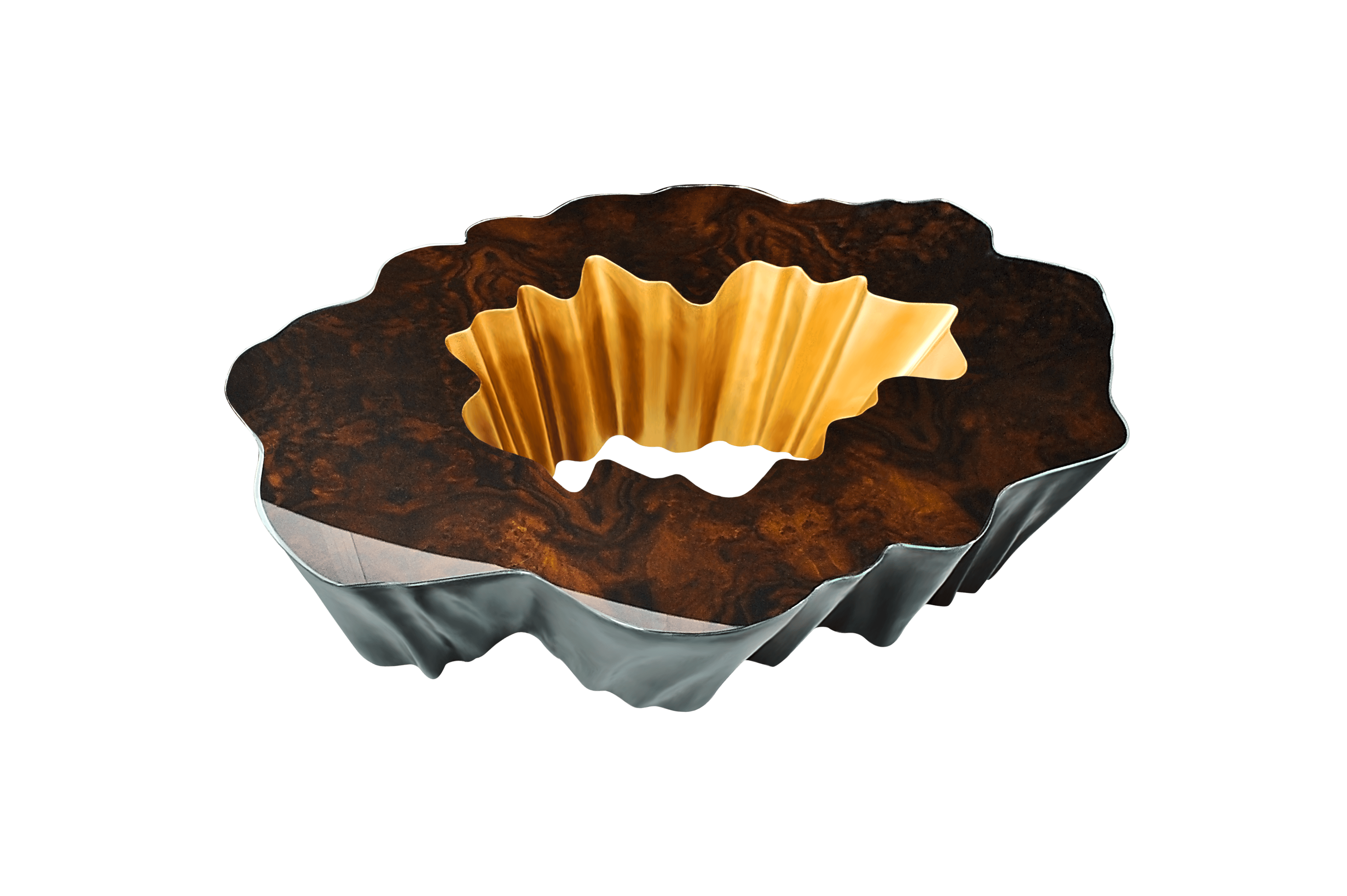 Журнальный столик из дерева и стекловолокна KARPA ARCH-00121499 - Вид №4