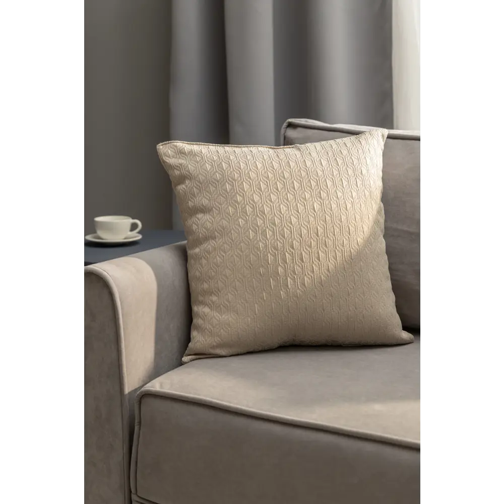 Подушка Seasons Hama 45x45 см цвет серо-коричневый STLM-2143163 - Вид №3