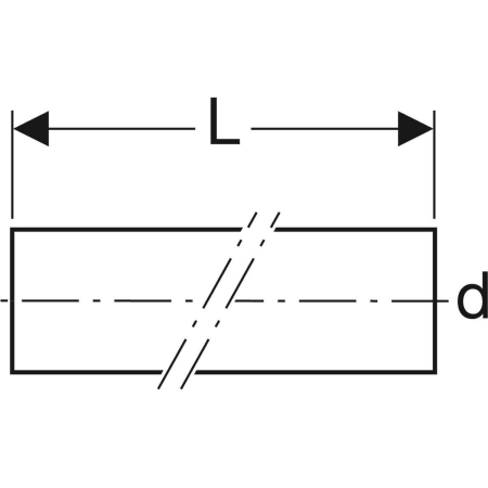 379.000.16.0 Труба Geberit PE Geberit  - Вид №2