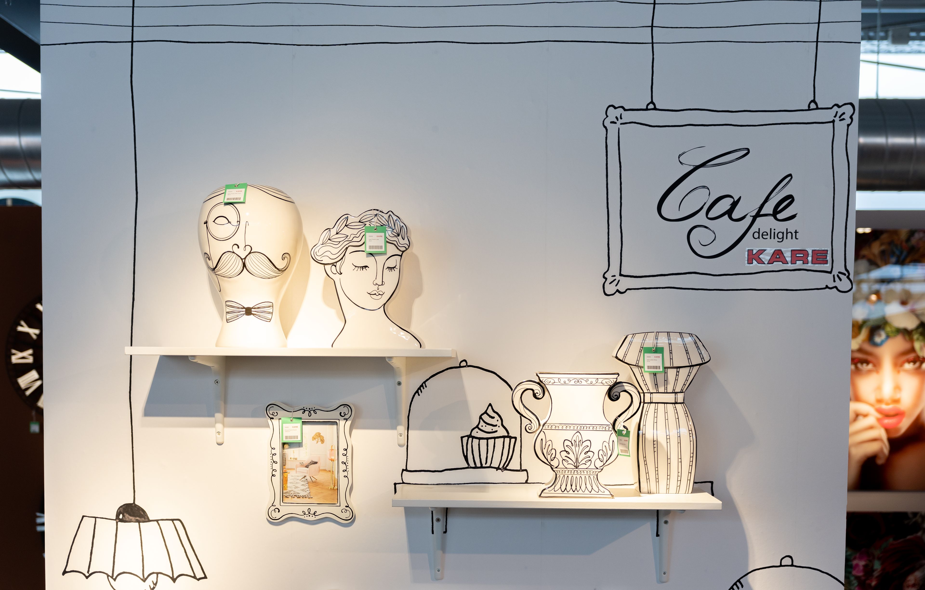 Керамическая ваза KARE Design FAVOLA LADY ARCH-00038953 - Вид №3