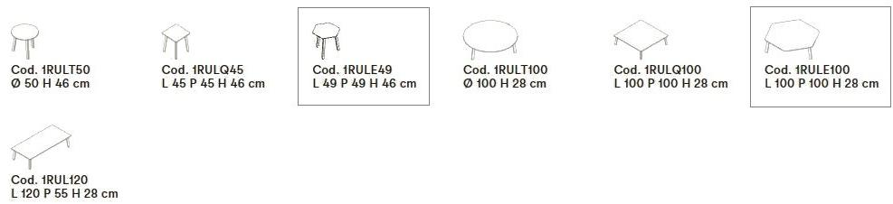 Tacchini Шестиугольный мраморный журнальный столик sun-id-1421915 - Вид №5