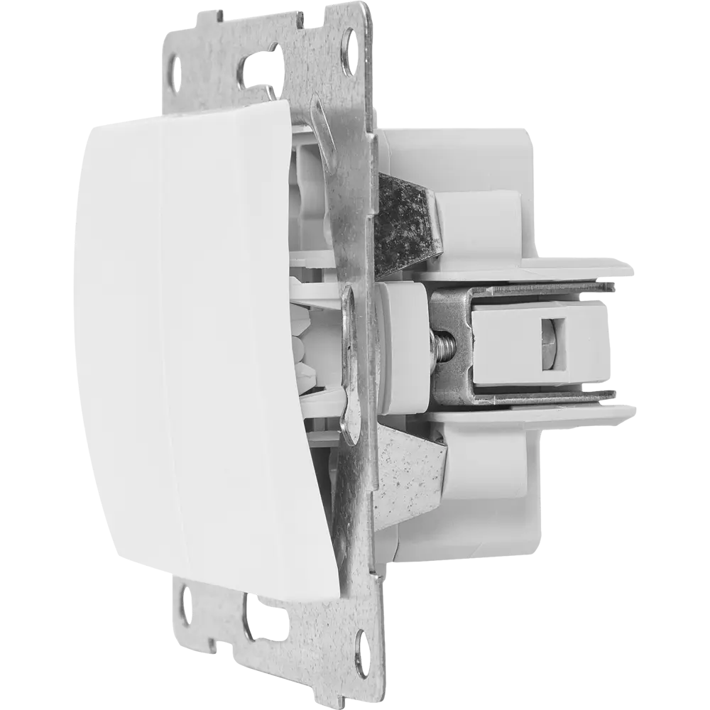 Выключатель GUSI Electric Classic с двумя клавишами в жемчужном исполнении 83864314 Ugra STLM-0045179 - Вид №5