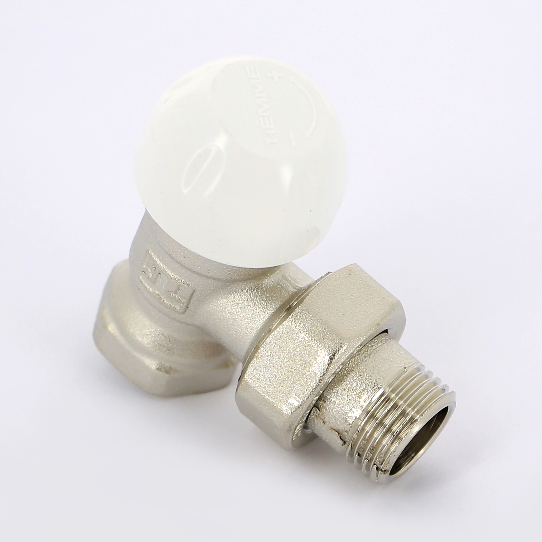 Вентиль НВ угловой для радиаторов с разъемным соединением TIEMME 1/2" 3260038 - Вид №3