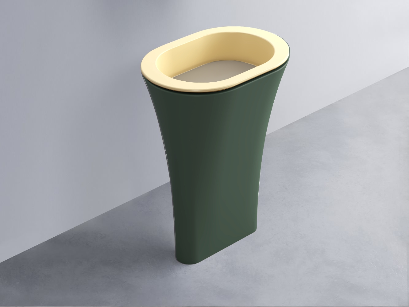 AMLA65-CN+AMPILO-AV+AMCOLO-MU Раковина Amedeo Ovale отдельностоящая cielo Enjoy + Amedeo Ceramica Cielo