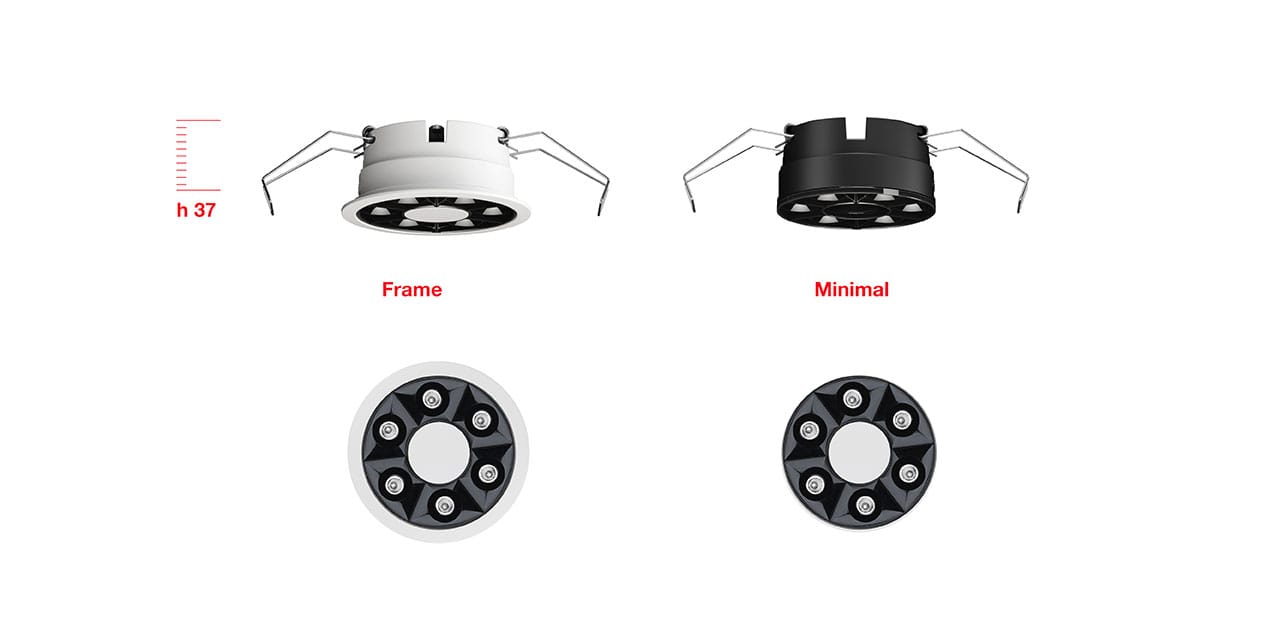 Литье под давлением алюминиевый утопленный прожектор для столешниц iGuzzini Blade R ARCH-00093809 - Вид №3