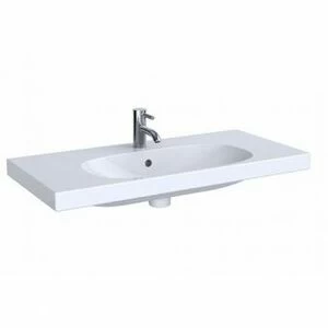 500633018 Подвесная раковина настенная прямоугольная Keramag  белая