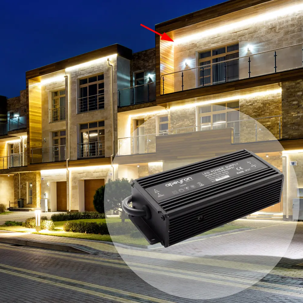Блок питания влагозащищенный 100-240 В 100 Вт IP67 13834303 STLM-2058439 Santreyd  - Вид №1
