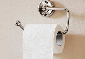 Gentry Home Керамический держатель стакана St James Хром GH100629  - Вид №1