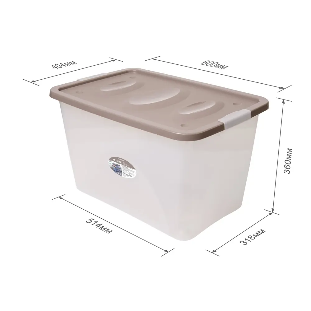 Универсальный контейнер MARTIKA с крышкой и колесами для систем хранения 18540339 Ящик STLM-0011180