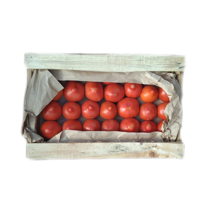 Помидоры Азербайджан 4 калибр в ящике ~8 кг Santreyd 19507