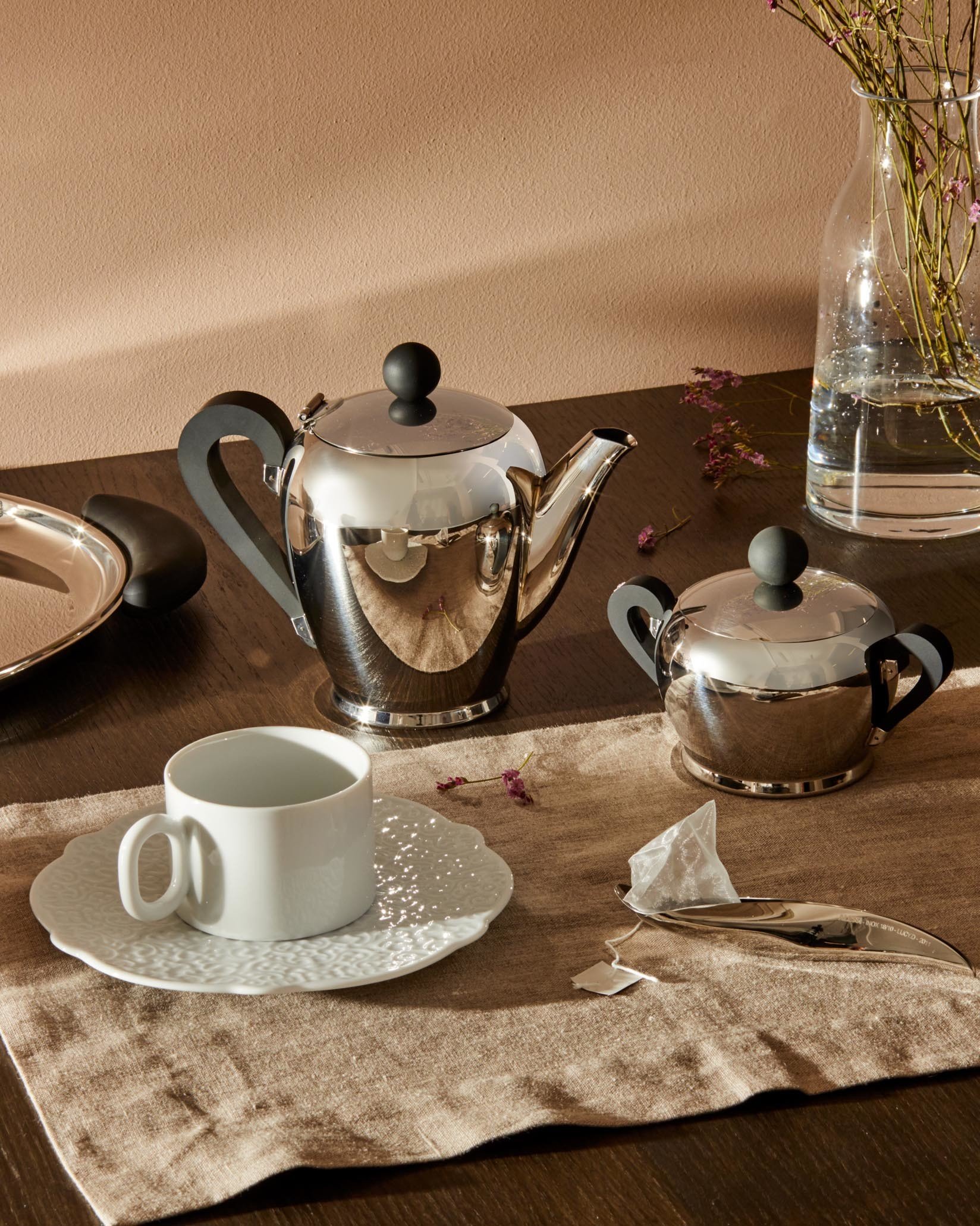 CA12 Чайник заварной Стальной Alessi Италия  - Вид №1