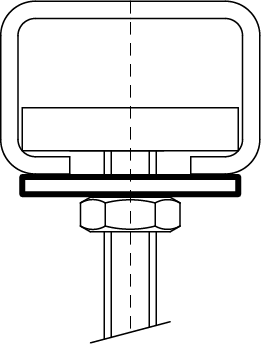 6537010 Монтажные профиля BIS Шайбы нерж. монтаж в профиле BIS RapidRail® WALRAVEN  - Вид №2