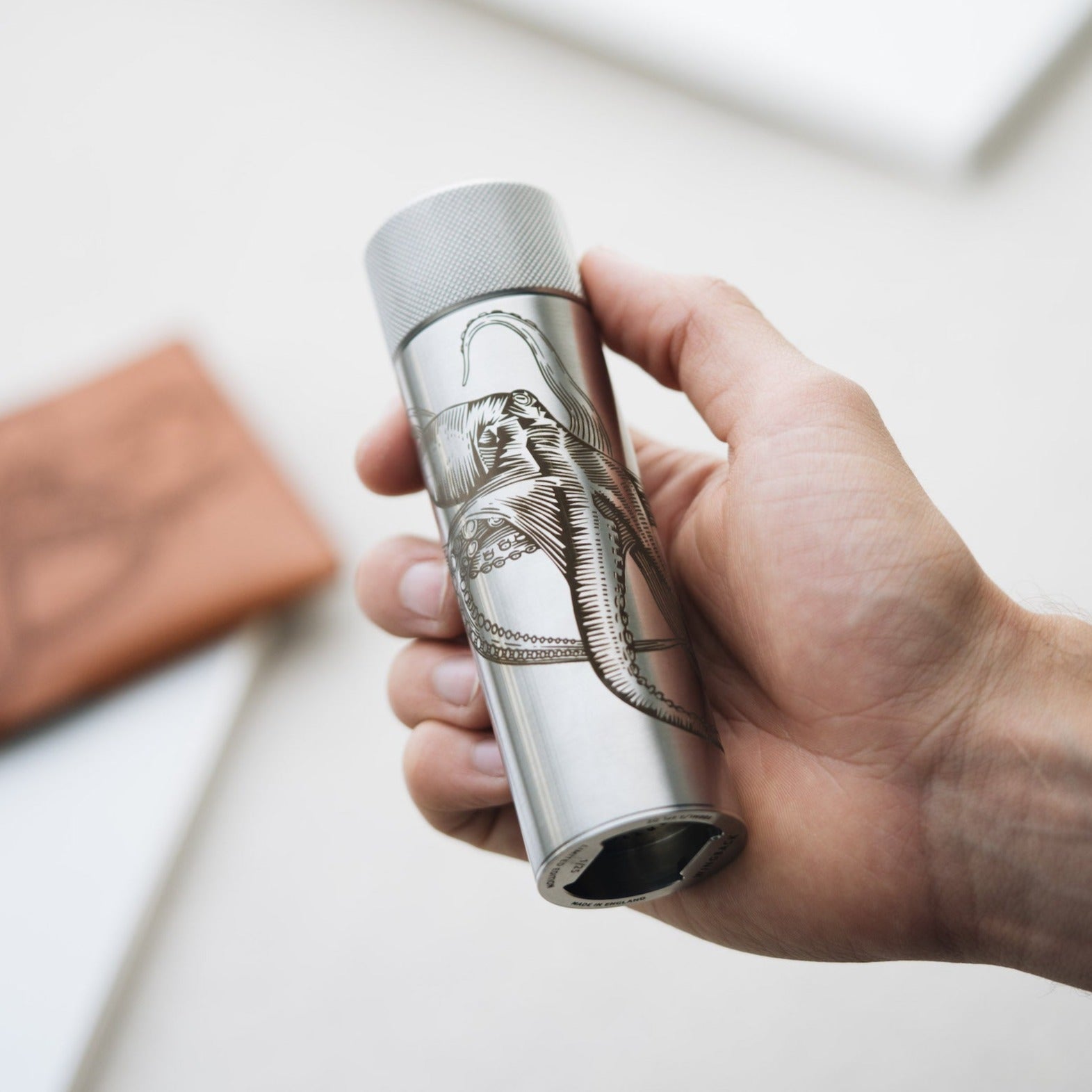 W203STE-OCT X Lást Maps Octopus - Фляжка для бедра 100 мл Wingback  - Вид №2