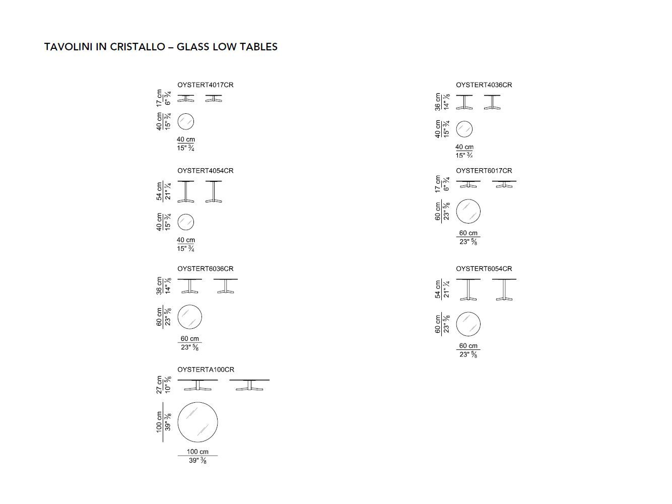 Круглый и высокий журнальный столик с мраморной столешницей i 4 Mariani Oyster ARCH-00151833 - Вид №3