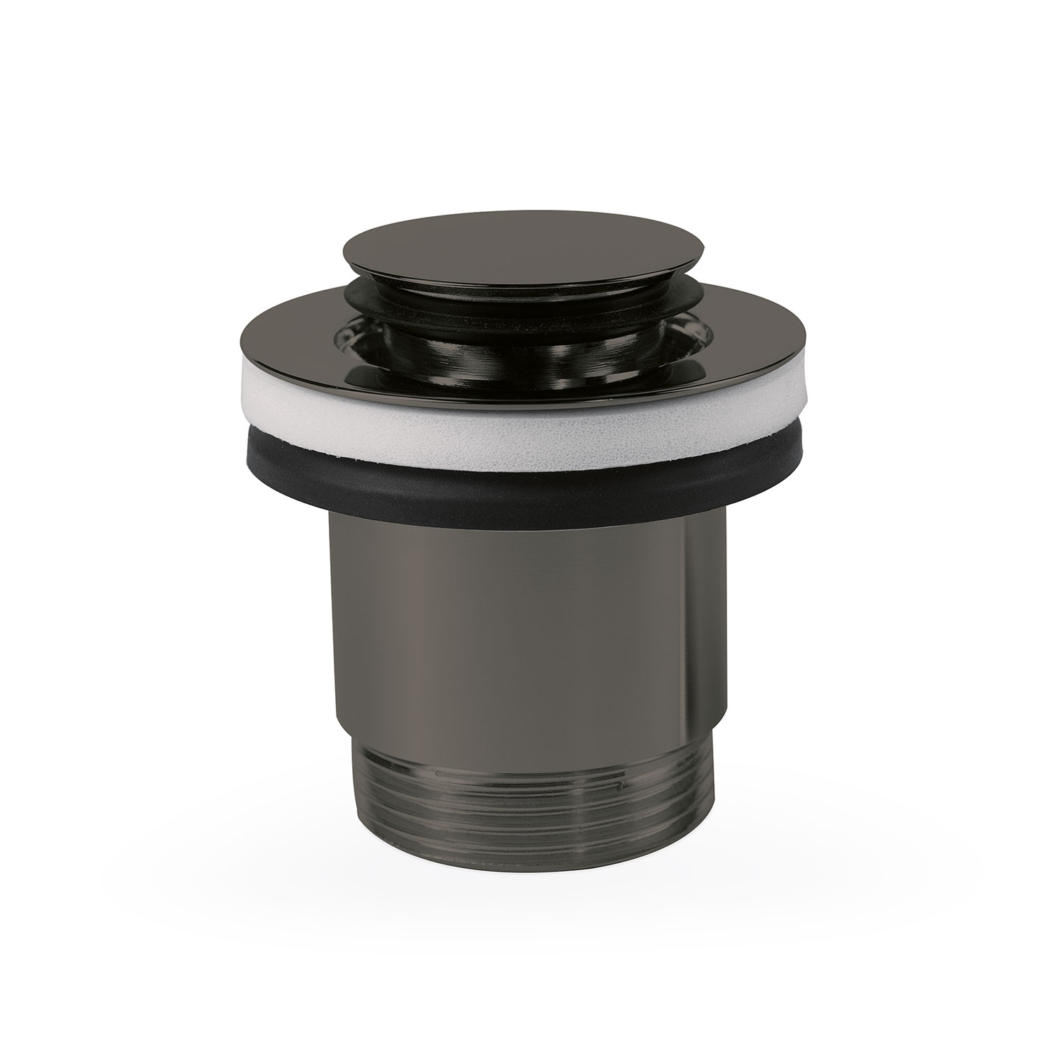 Простой и быстрый сливной клапан для умывальника Click-clack-24284002 км TRES Drain 24284002KM