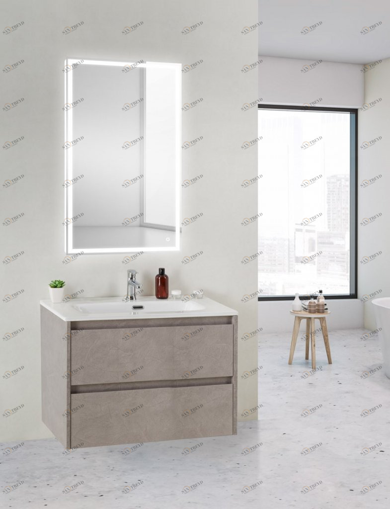 Мебель для ванной комнаты BelBagno KRAFT 39-700 Pietra Grigio 