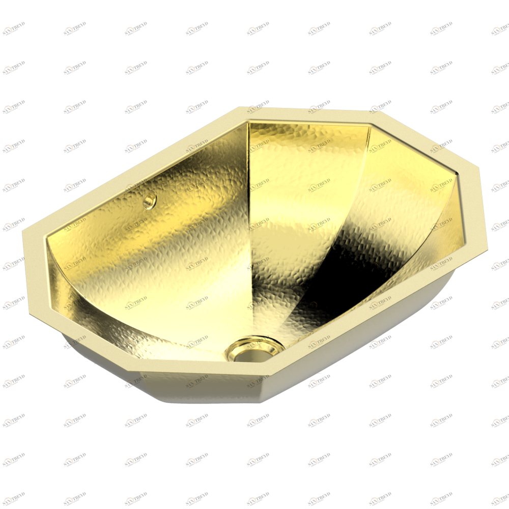 GB2 4/BP CAT.F Накладная раковина на столешницу  прямоугольная Thg-paris 