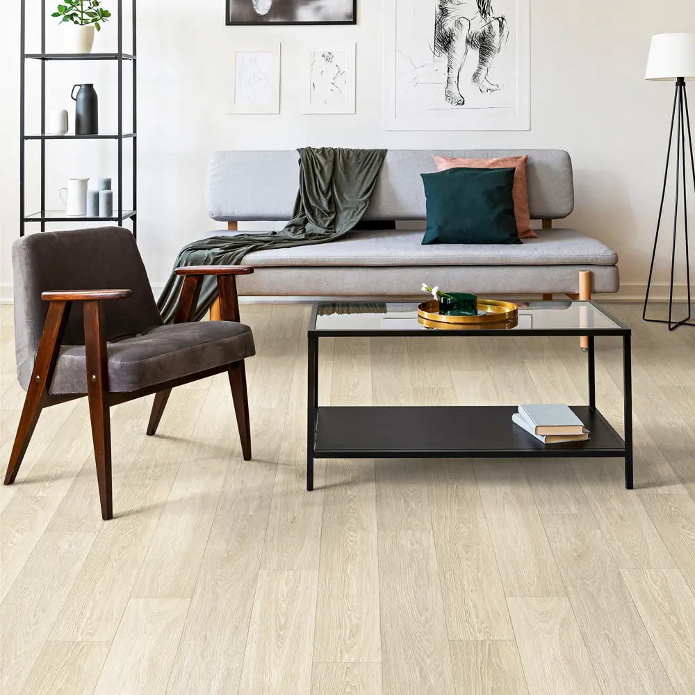 Santreyd Линолеум Дуб Кемер - натуральная текстура дерева для уютного интерьера 85364653 STLM-0062275 - Вид №5