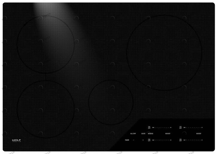 Wolf Индукционная варочная панель с верхним сливом Piani cottura a induzione Icbci304c/b 