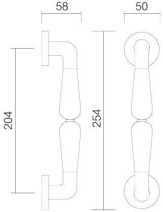 Pasini Ручка из латуни Alfa sun-id-1388108 - Вид №1
