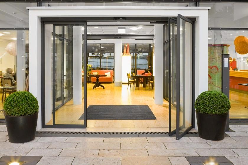 GEZE Автоматическая раздвижная входная дверь Geze slimdrive sun-id-1350615 - Вид №3