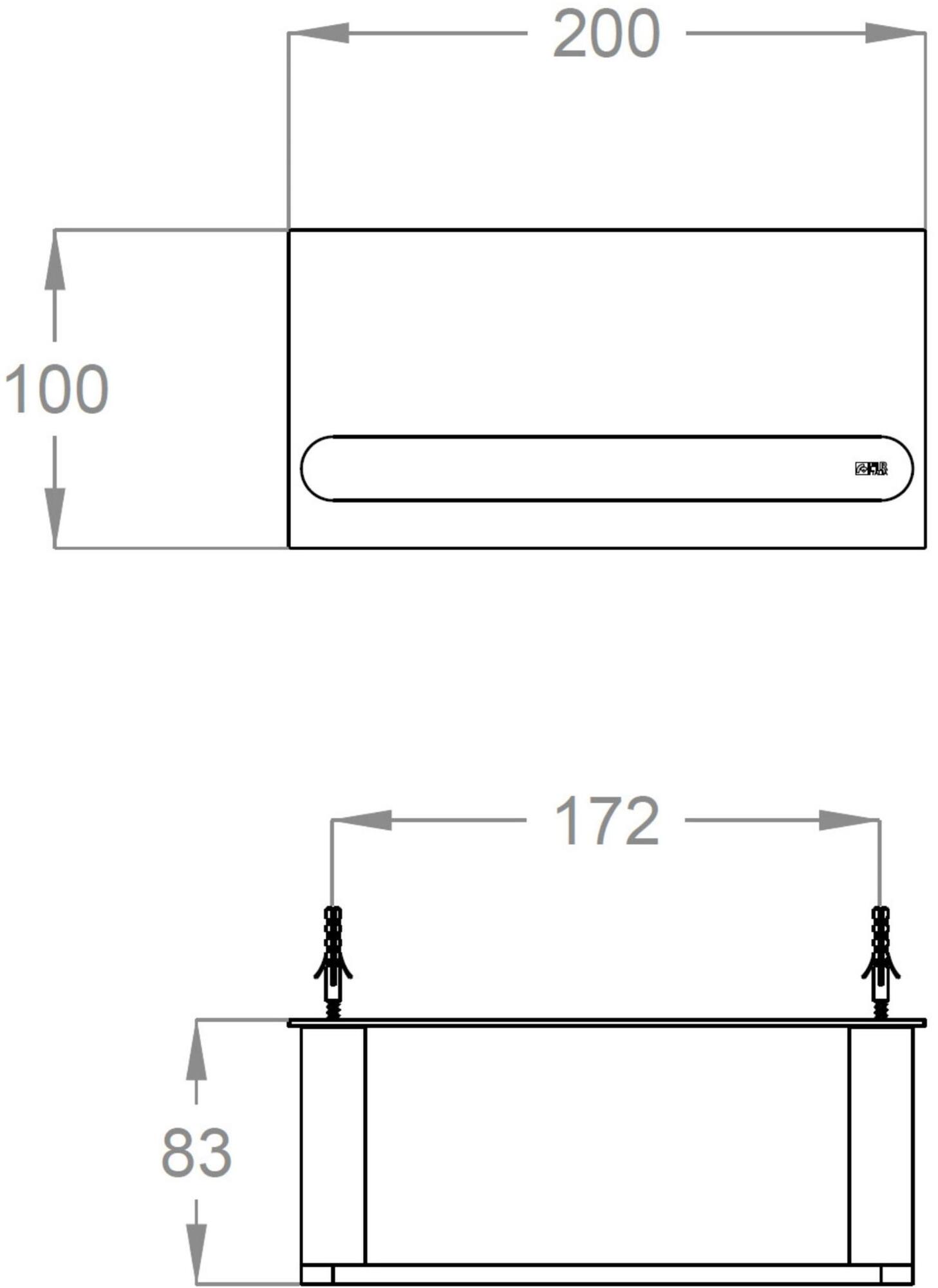 Fir Italia Вешалка для полотенец из нержавеющей стали Accessoriessteel Abps06d - Вид №1