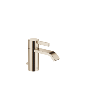 IMO Смеситель для раковины, однорычажный, с донным клапаном - матовое светлое золото